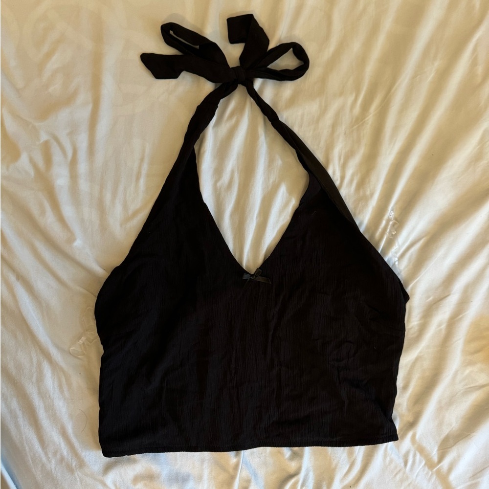 Ardene Black Halter Top